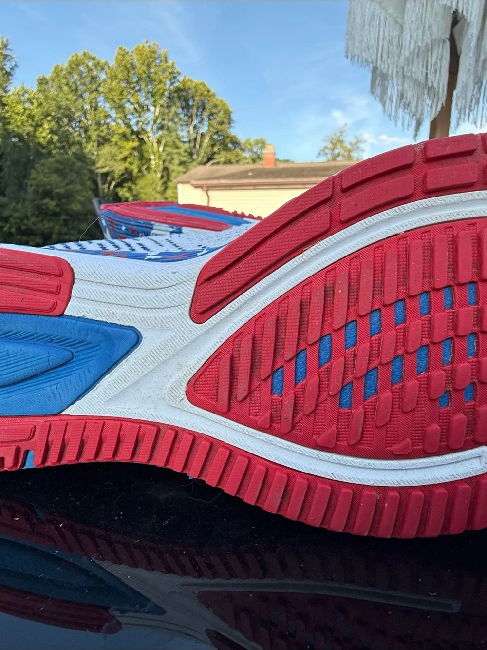 ASICS GEL-DS Trainer 24 4th of July Women’s Running Shoes Size 11